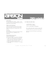 Preview for 5 page of argon audio DAB+ Adaptor User Manual