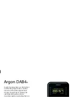 argon audio DAB4+ User Manual preview