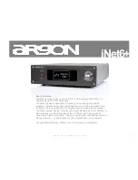 Preview for 1 page of argon audio INET6+ Manual