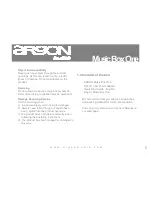 Preview for 5 page of argon audio Music Box One User Manual