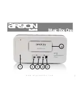 Preview for 7 page of argon audio Music Box One User Manual