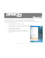 Предварительный просмотр 31 страницы argon audio Stream 2 User Manual