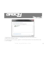 Предварительный просмотр 32 страницы argon audio Stream 2 User Manual