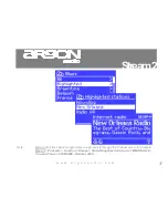 Предварительный просмотр 37 страницы argon audio Stream 2 User Manual