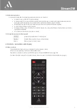 Preview for 4 page of argon audio Stream3M Manual