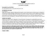 Preview for 20 page of argon audio TLAB Directions For Use Manual