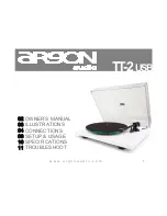 argon audio tt-2 Owner'S Manual preview