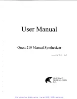 Предварительный просмотр 2 страницы Argonaut Quest 210 User Manual