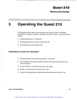 Предварительный просмотр 46 страницы Argonaut Quest 210 User Manual