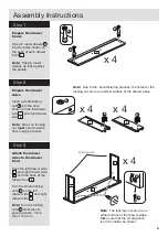 Предварительный просмотр 5 страницы Argos Home 227/6478 Assembly Instructions Manual