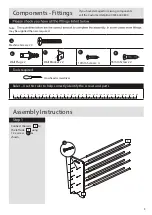 Предварительный просмотр 4 страницы Argos Home 4 Tier 12 Bin Storage Unit 600/7320 Assembly Instructions Manual