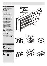 Предварительный просмотр 5 страницы Argos Home 4 Tier 12 Bin Storage Unit 600/7320 Assembly Instructions Manual