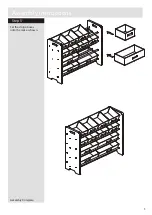 Предварительный просмотр 6 страницы Argos Home 4 Tier 12 Bin Storage Unit 600/7320 Assembly Instructions Manual