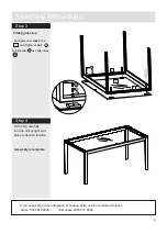 Предварительный просмотр 5 страницы Argos Home 424/6451 Assembly Instructions