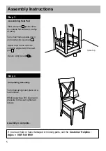 Предварительный просмотр 6 страницы Argos Home 451/6882 Assembly Instructions Manual