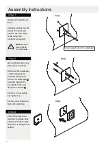 Preview for 4 page of Argos Home 634/4557 D Assembly Instructions Manual