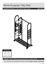 Предварительный просмотр 1 страницы Argos Home 875/0352 Assembly Instructions Manual