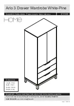 Предварительный просмотр 1 страницы Argos Home 8791335 Assembly Instructions Manual