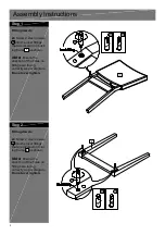 Предварительный просмотр 4 страницы Argos Home Akari Pair of Chairs 143/9357 Assembly Instructions Manual