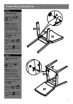 Предварительный просмотр 5 страницы Argos Home Akari Pair of Chairs 143/9357 Assembly Instructions Manual