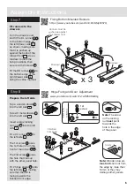 Предварительный просмотр 7 страницы Argos Home Anderson 609/6458 Assembly Instructions Manual