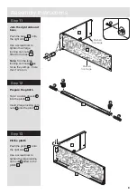 Предварительный просмотр 9 страницы Argos Home Anderson 609/6458 Assembly Instructions Manual