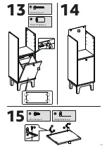 Предварительный просмотр 12 страницы Argos Home Apartment Single Unit 484/5663 Assembly Instructions Manual