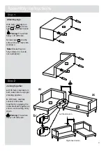 Предварительный просмотр 5 страницы Argos Home Argos Home 625/9082 Assembly Lnstructions