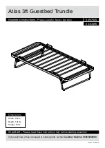 Предварительный просмотр 12 страницы Argos Home Atlas 3ft Bed 664/9458 Assembly Instructions Manual