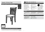 Argos Home Banbury Dining Chair 632/3846 Assembly Instructions предпросмотр