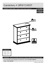 Предварительный просмотр 1 страницы Argos Home Canterbury 553/4801 Assembly Instructions Manual