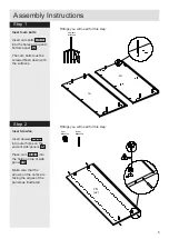 Предварительный просмотр 5 страницы Argos Home Canterbury 553/4801 Assembly Instructions Manual