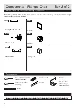 Предварительный просмотр 4 страницы Argos Home Canterbury Dressing Table 483/2418 Assembly Instructions Manual