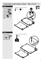 Предварительный просмотр 5 страницы Argos Home Canterbury Dressing Table 483/2418 Assembly Instructions Manual