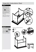 Предварительный просмотр 8 страницы Argos Home Canterbury Dressing Table 483/2418 Assembly Instructions Manual