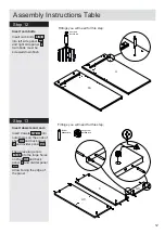 Предварительный просмотр 13 страницы Argos Home Canterbury Dressing Table 483/2418 Assembly Instructions Manual