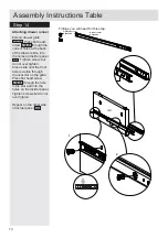 Предварительный просмотр 14 страницы Argos Home Canterbury Dressing Table 483/2418 Assembly Instructions Manual