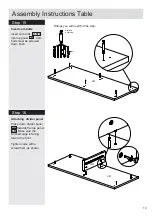 Предварительный просмотр 15 страницы Argos Home Canterbury Dressing Table 483/2418 Assembly Instructions Manual