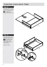 Preview for 20 page of Argos Home Canterbury Dressing Table 483/2418 Assembly Instructions Manual