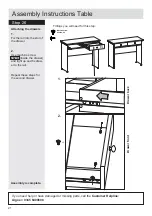 Preview for 22 page of Argos Home Canterbury Dressing Table 483/2418 Assembly Instructions Manual