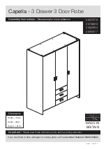 Argos Home Capella 239/2682 Assembly Instructions Manual предпросмотр