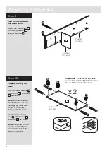 Предварительный просмотр 8 страницы Argos Home Capella 239/2682 Assembly Instructions Manual