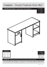 Предварительный просмотр 1 страницы Argos Home Caspian 621/3554 Assembly Instructions Manual