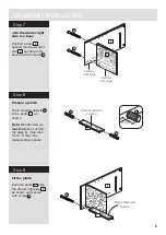 Предварительный просмотр 9 страницы Argos Home Caspian 621/3554 Assembly Instructions Manual