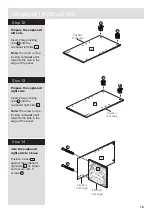 Предварительный просмотр 11 страницы Argos Home Caspian 621/3554 Assembly Instructions Manual