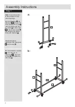 Предварительный просмотр 4 страницы Argos Home Chrome Double Tidy Rail HD 171/7639 Assembly Instructions Manual