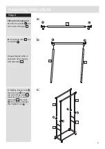 Предварительный просмотр 5 страницы Argos Home Chrome Double Tidy Rail HD 171/7639 Assembly Instructions Manual