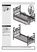 Предварительный просмотр 6 страницы Argos Home Crystal 3ft Frame 697/0536 Assembly Instructions Manual