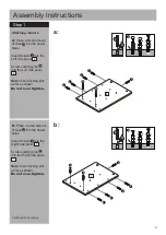 Предварительный просмотр 5 страницы Argos Home Ellie 257/9924 Assembly Instructions Manual