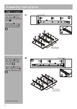 Предварительный просмотр 6 страницы Argos Home Ellie 257/9924 Assembly Instructions Manual